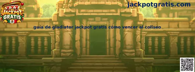 Imagen ilustrativa de Gladiator Jackpot Gratis y su temática del Coliseo romano