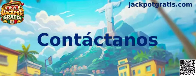 Página de contacto y atención de Jackpot Gratis