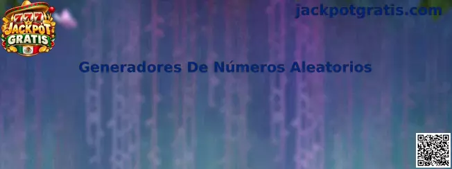 Ilustración de generadores de números aleatorios y resultados de tragamonedas digitales en Jackpot Gratis